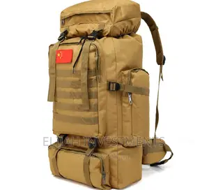 70L Field Mountaineering Bag With Waterproof
