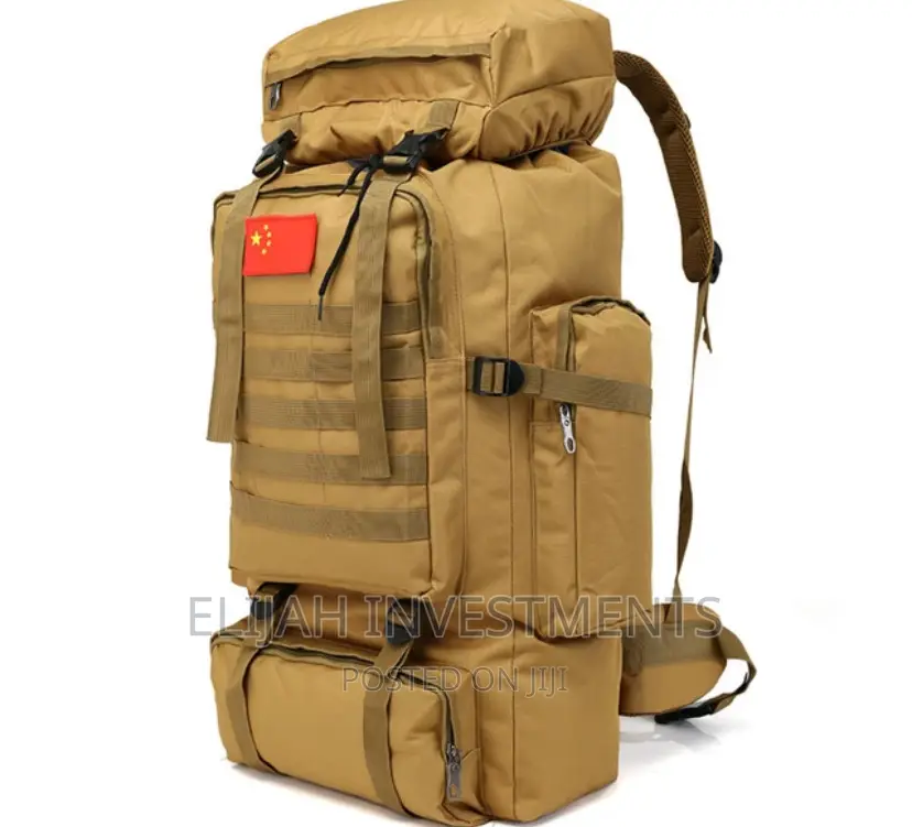 70L Field Mountaineering Bag With Waterproof