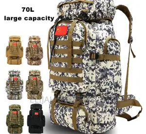 70L Field Mountaineering Bag With Waterproof