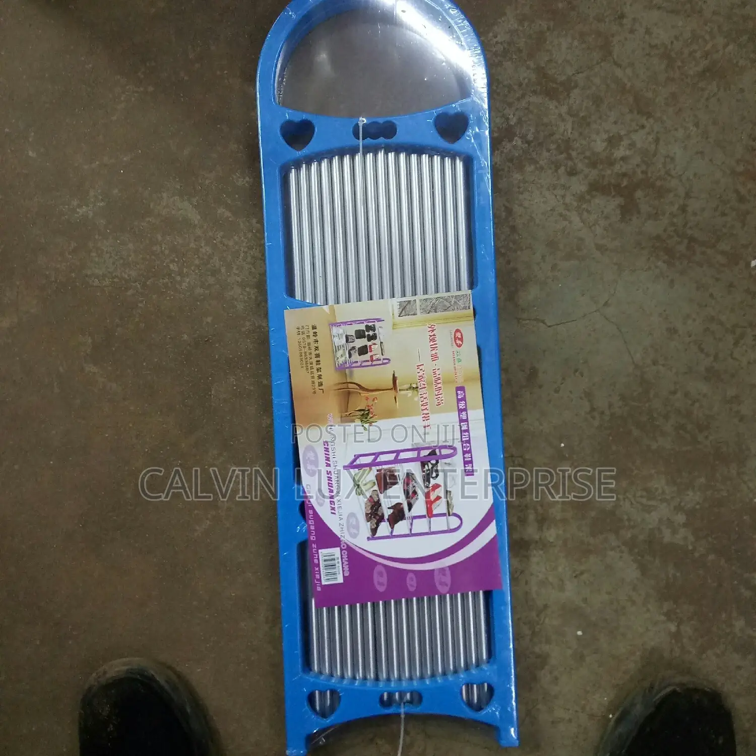 Shoe Rack Metallic