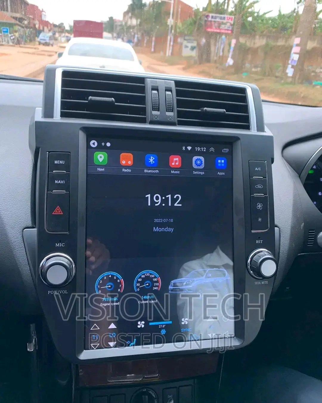 Prado Land Cruiser Android Radio