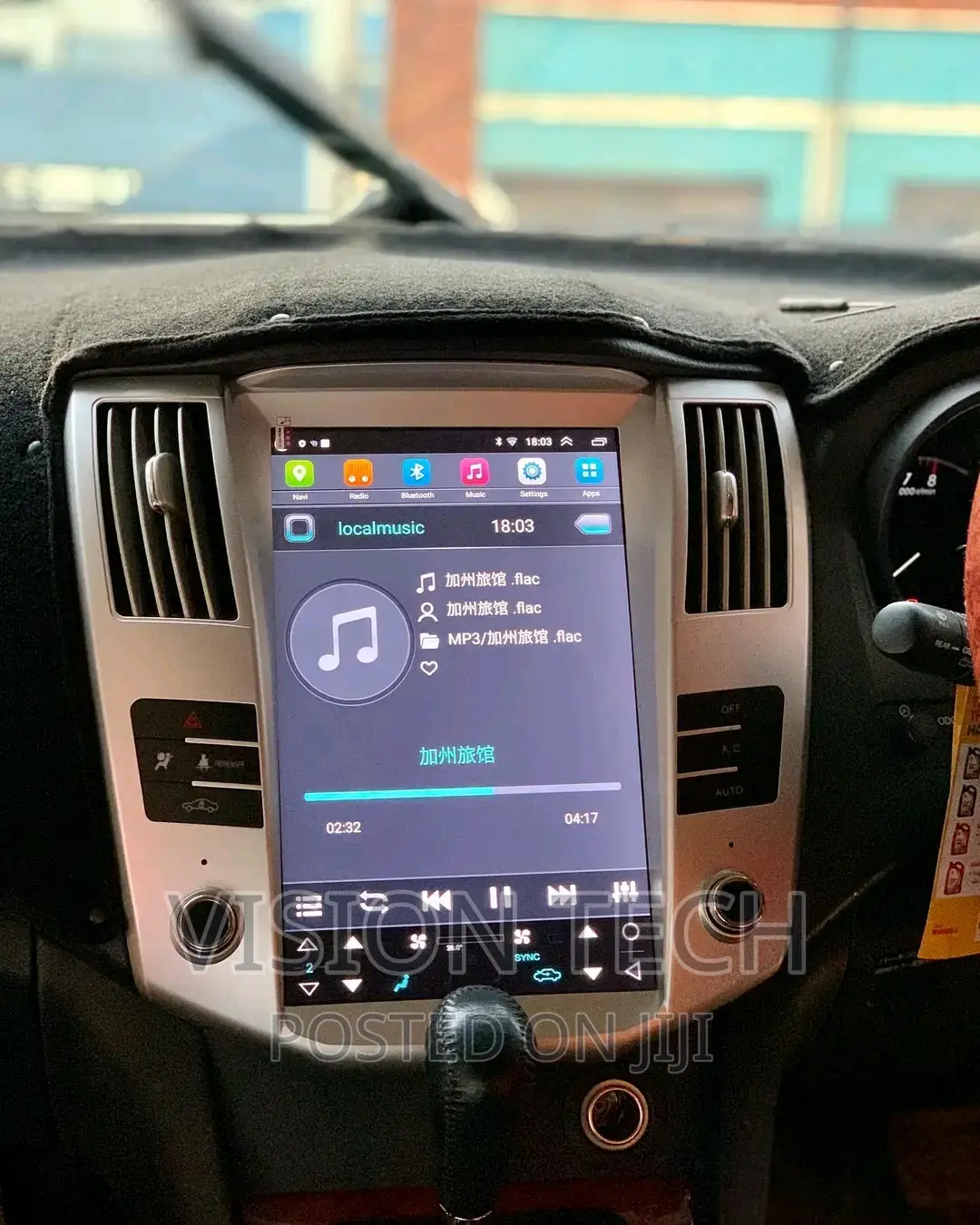 Harrier Tesla Android Radio