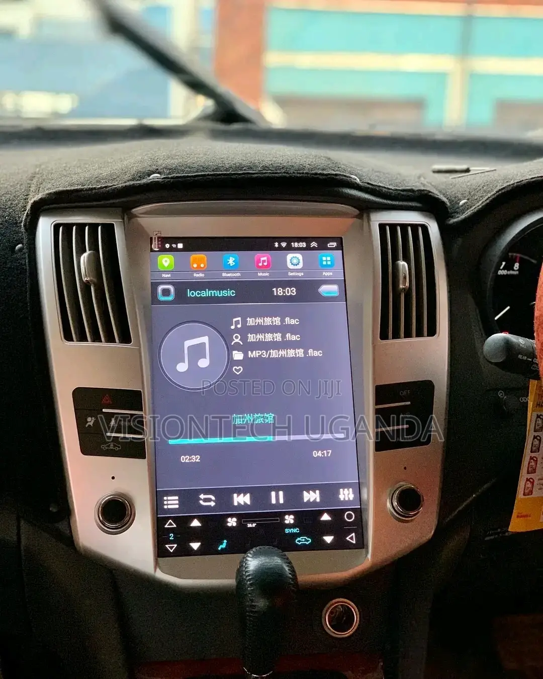 Harrier Tesla Android Radio