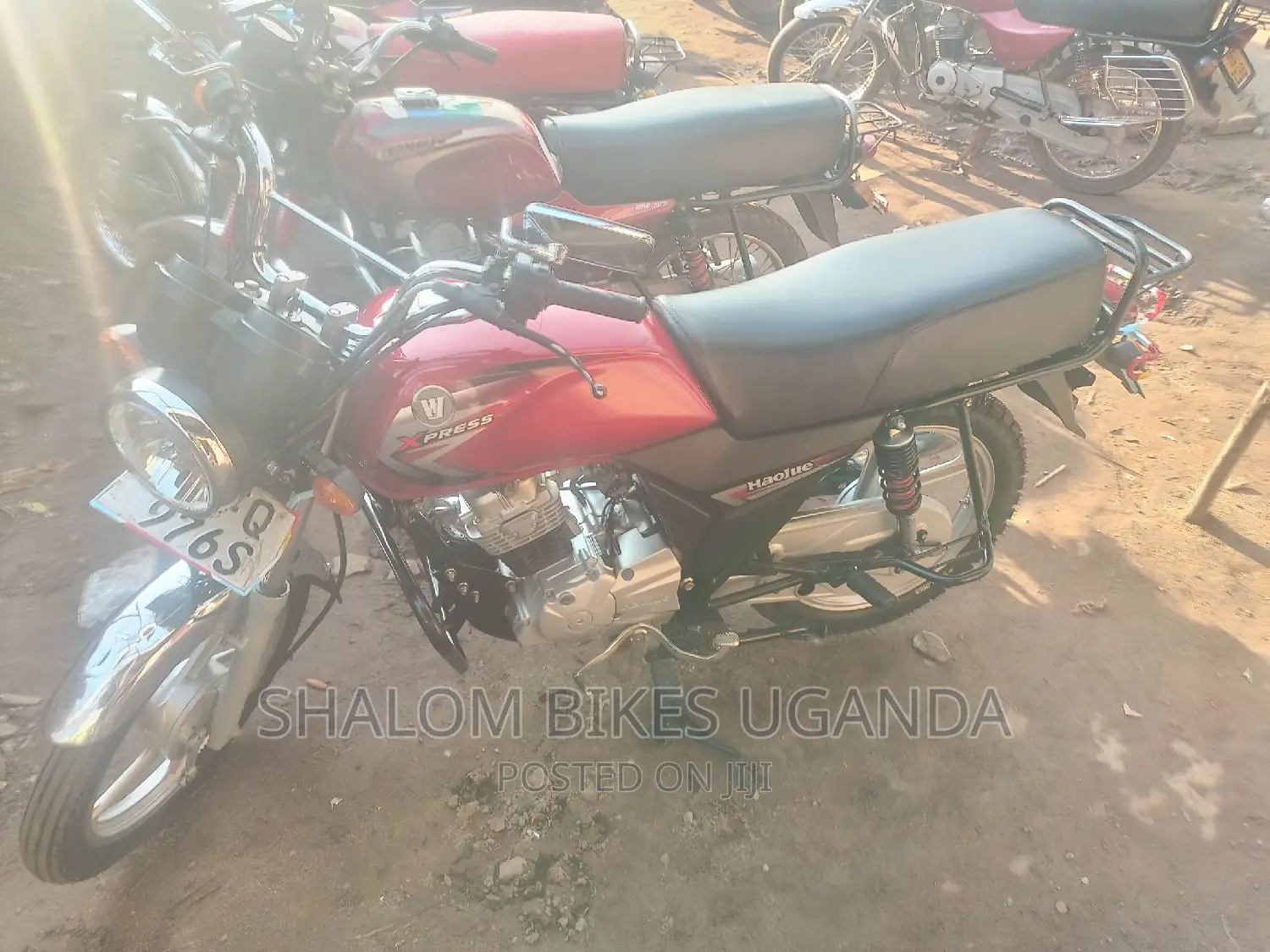 Haojue HJ125-18 2023 Red