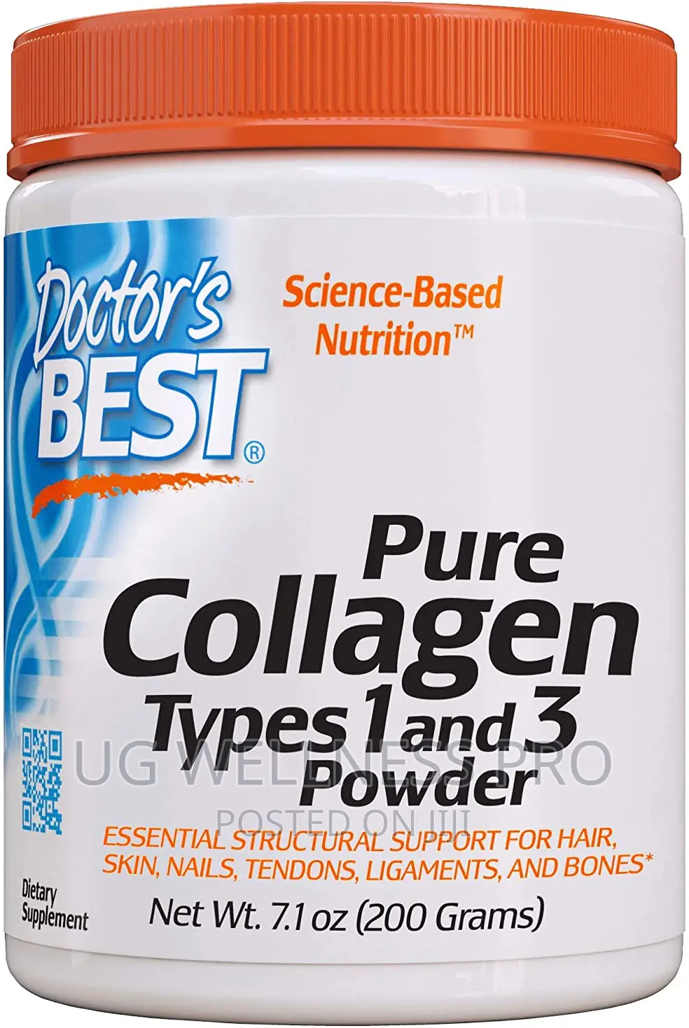 Best Pure Collagen 1 3 Powder, for Healthy Skin Hair Nails