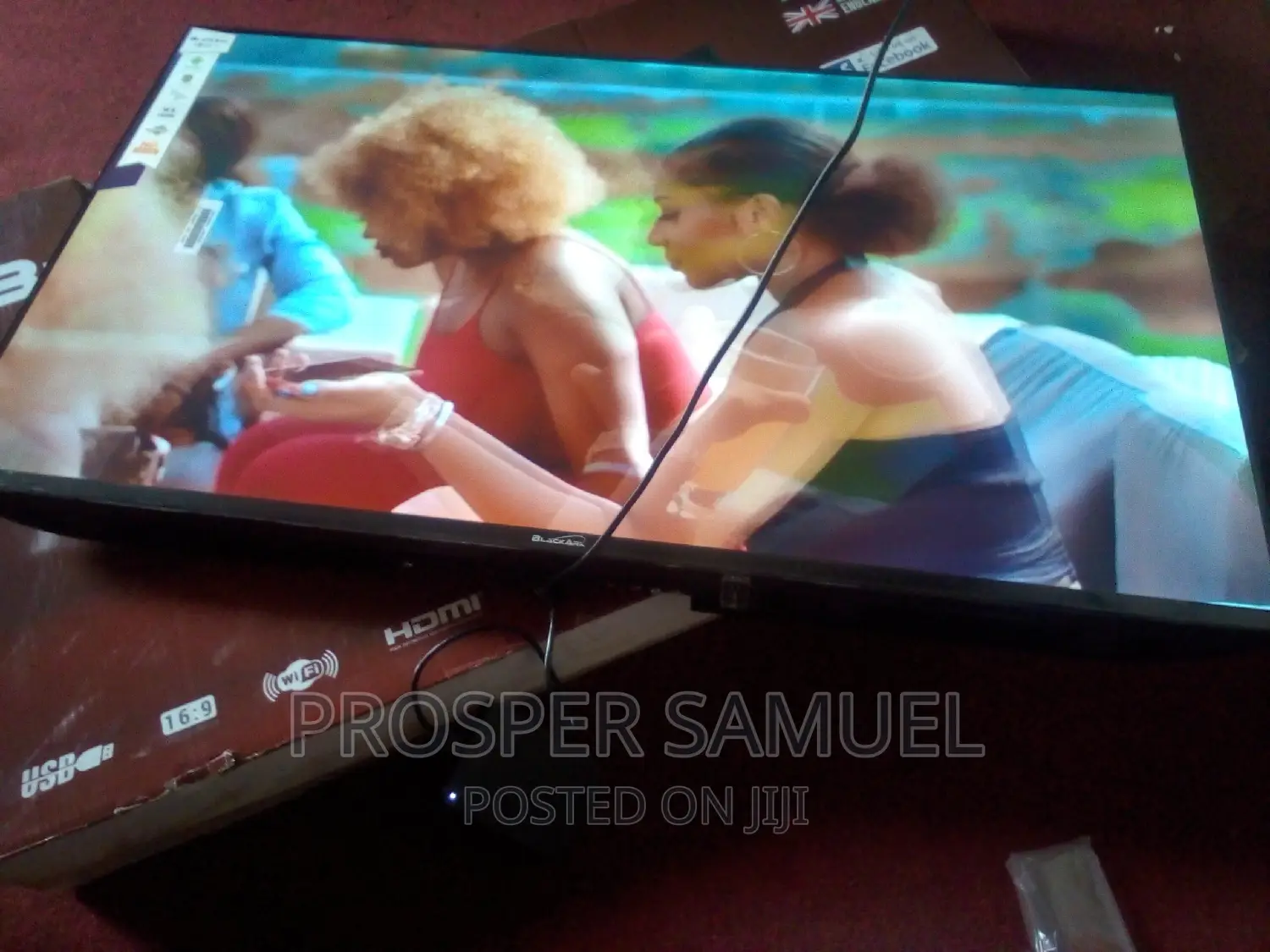 Brand New Blackark 40 Smart Tv Digital Frameless Flat Scree