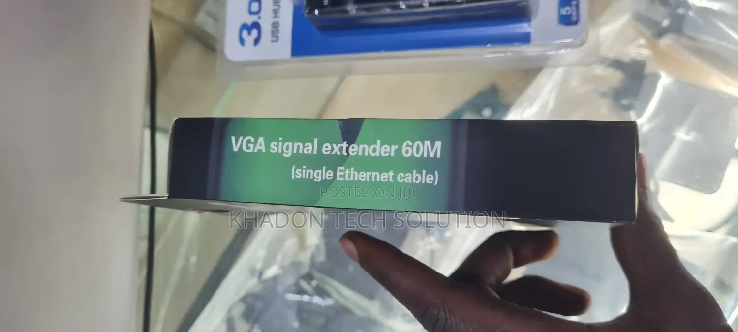 Single Ethernet Cable Vga Extender