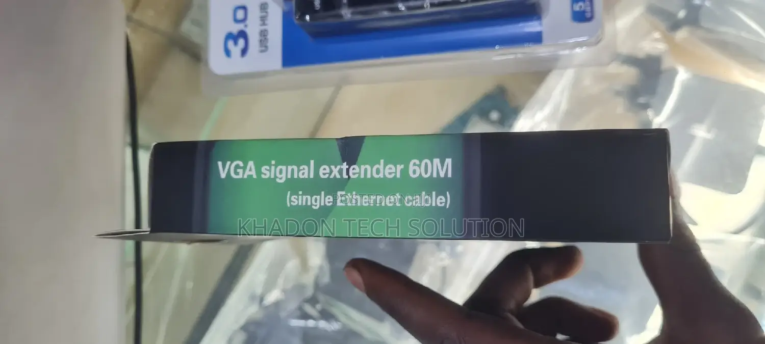 Single Ethernet Cable Vga Extender
