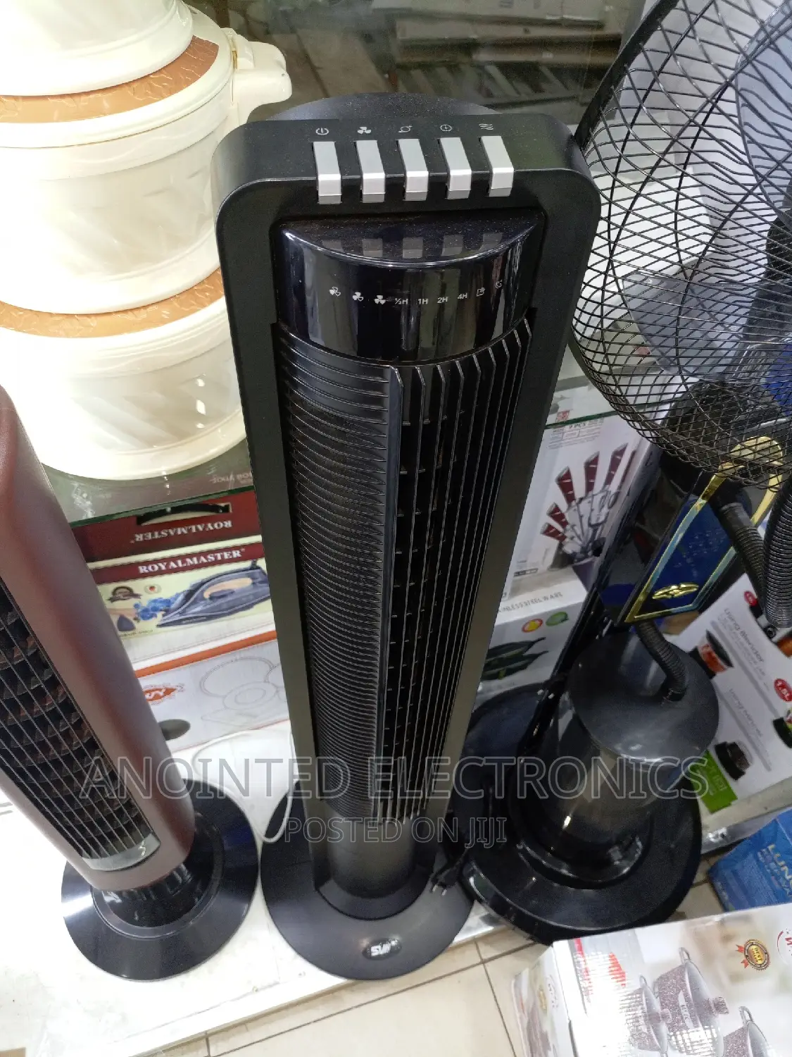 Original Towers Black With a Remote