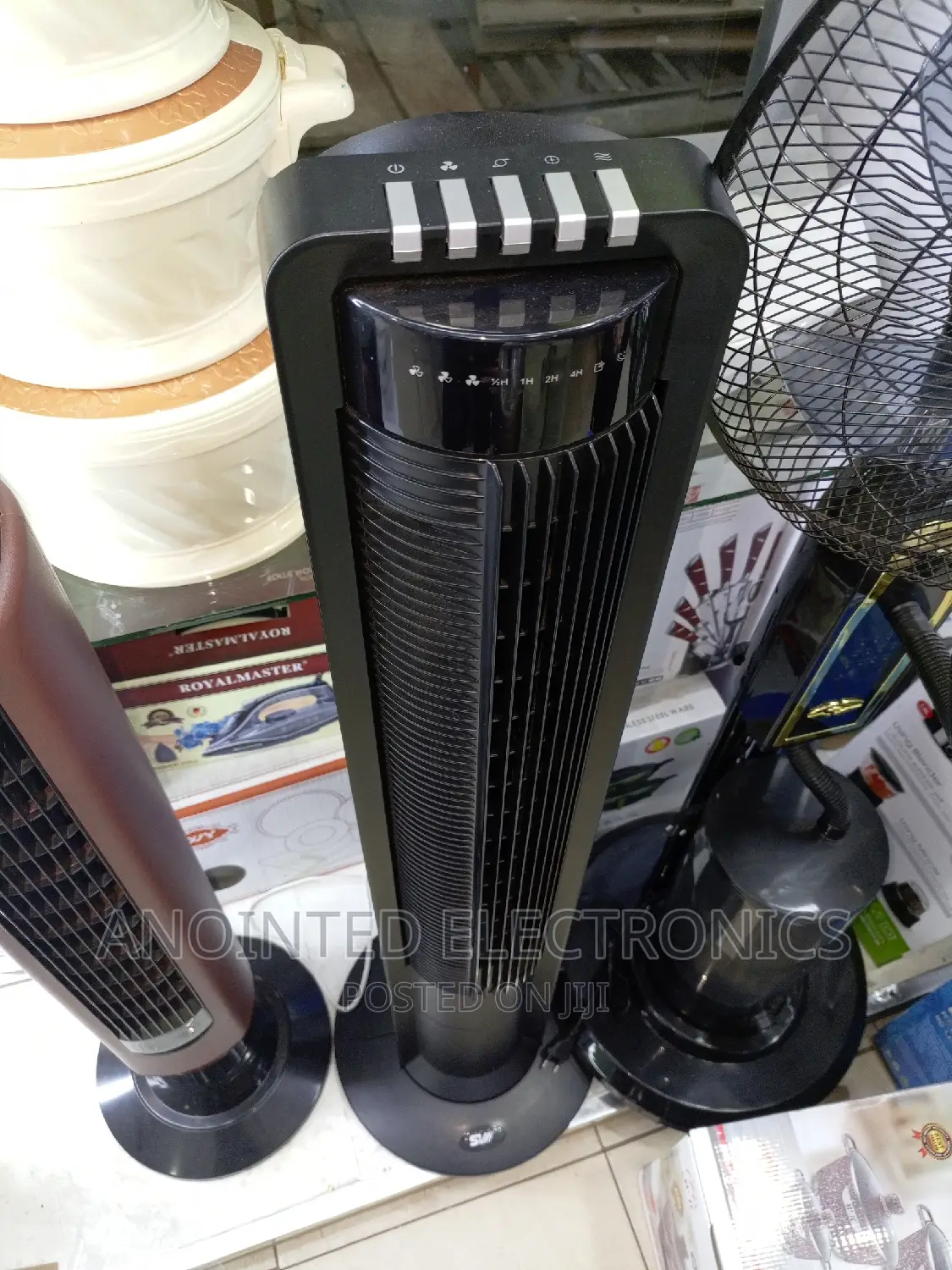 Original Towers Black With a Remote