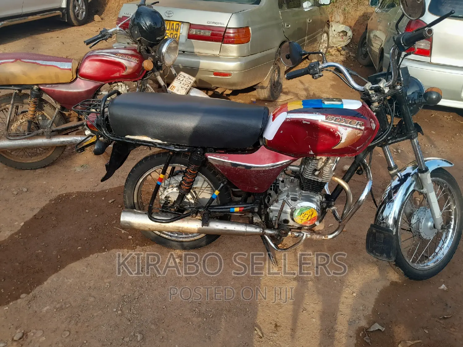 Bajaj Boxer 100 2018 Red