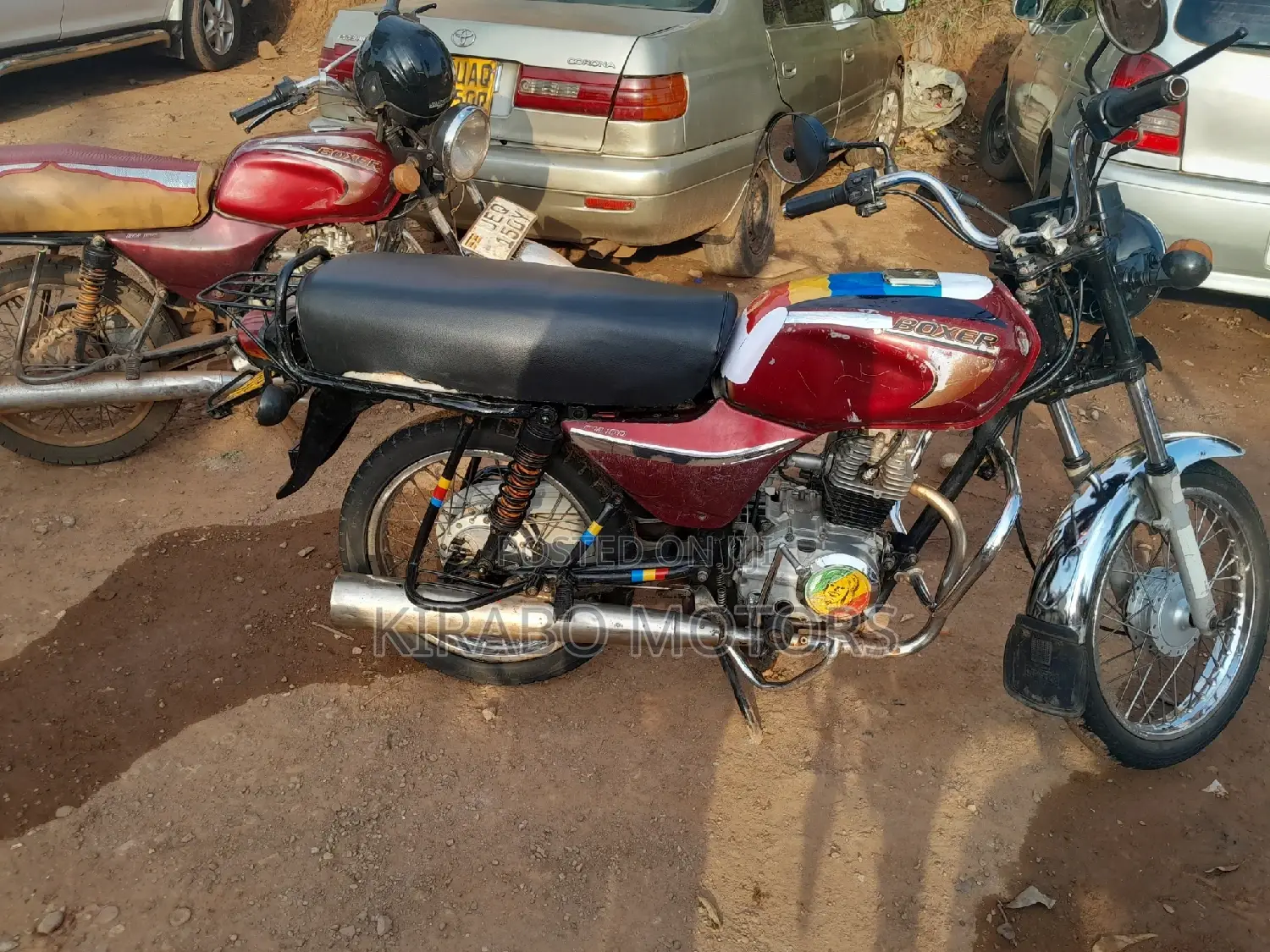 Bajaj Boxer 100 2018 Red