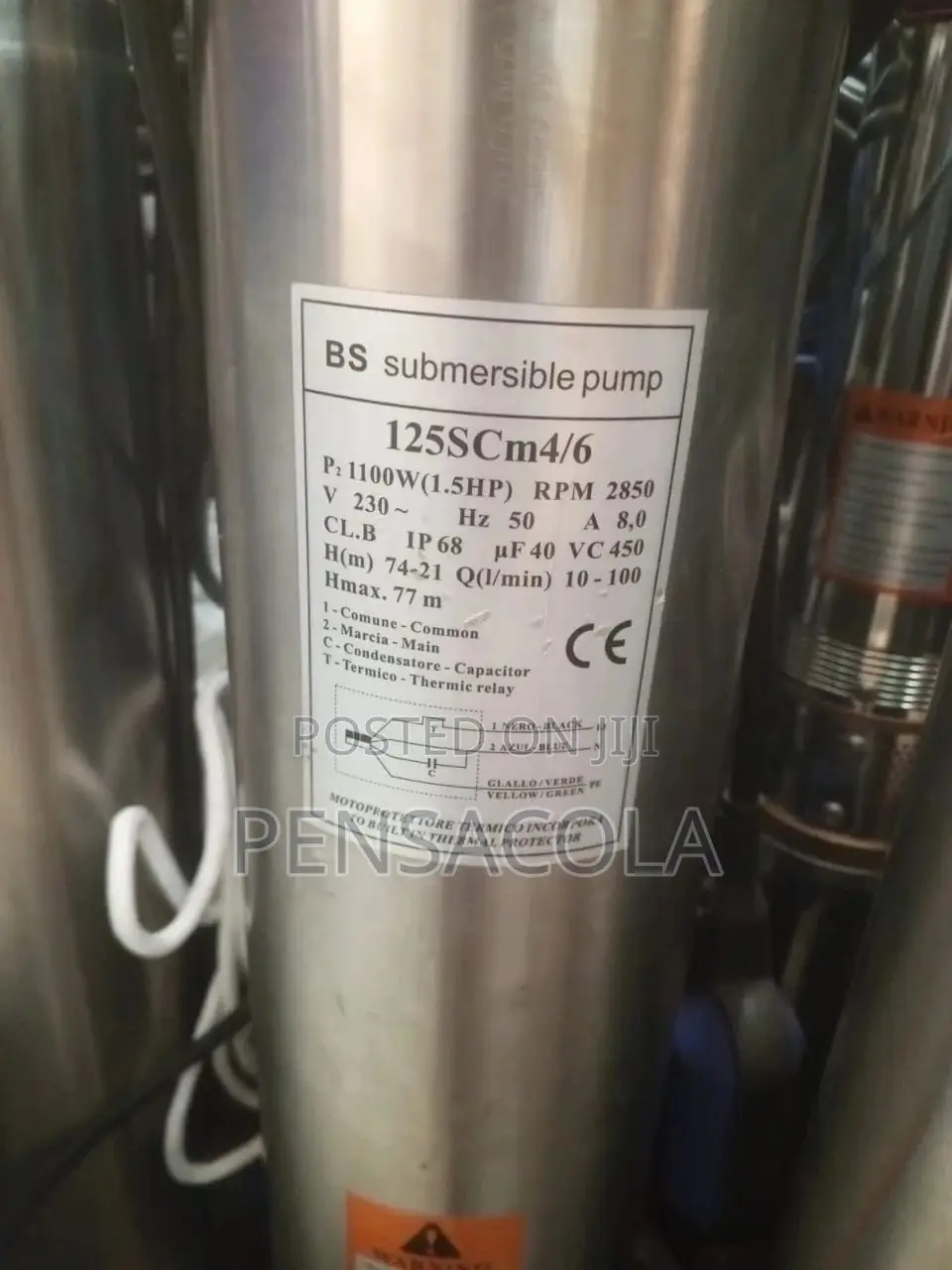 Water Pump Submersible 77m