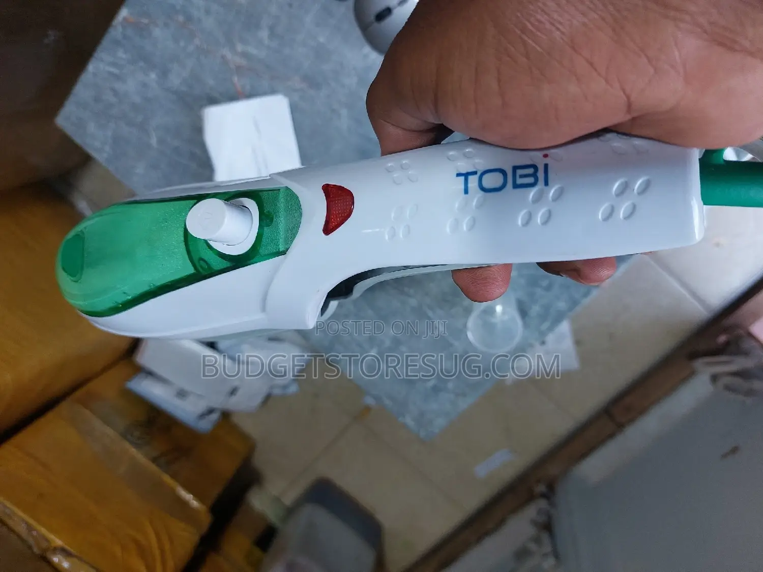 White Electric Tobi Garment Steamer