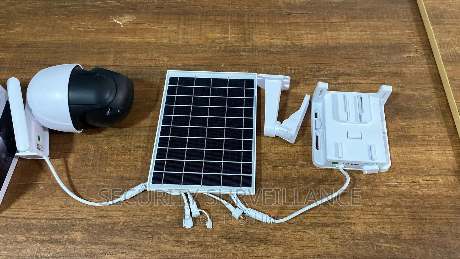 Solar Powered 360 Degrees 4G SIM Card Outdoor Camera