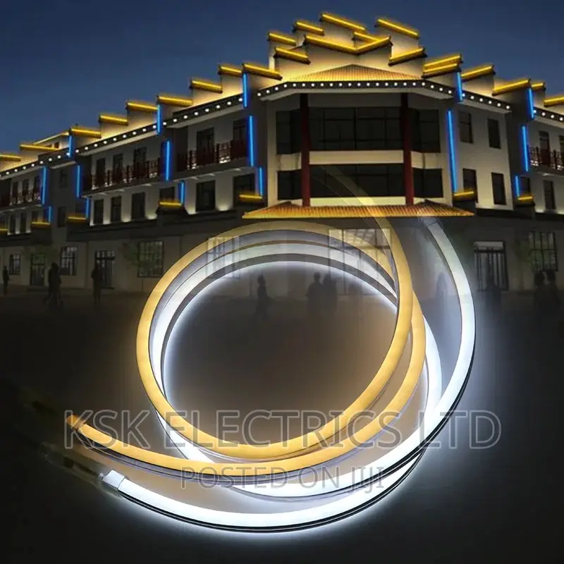 Led Neon Flex Red 220v 240v 8x16 120LED Waterproof Outdoor