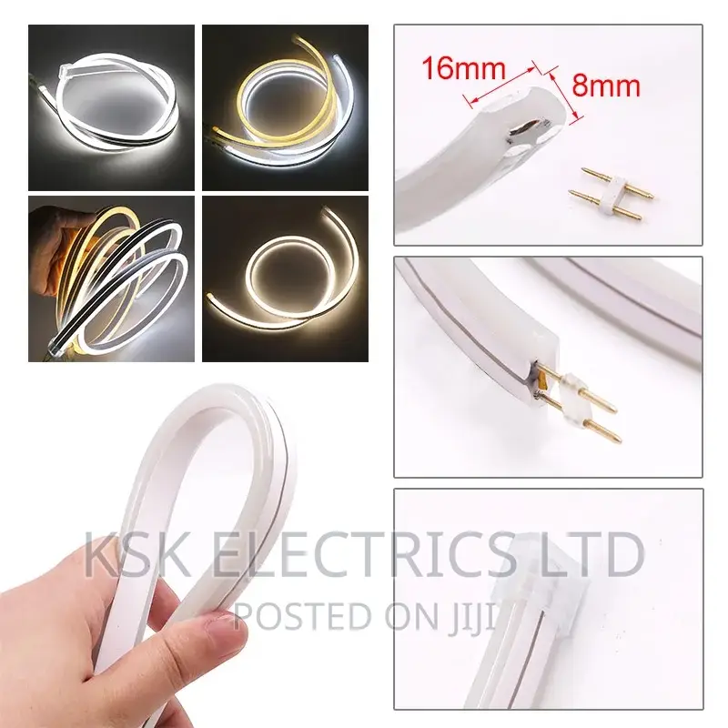 Led Neon Flex Red 220v 240v 8x16 120LED Waterproof Outdoor
