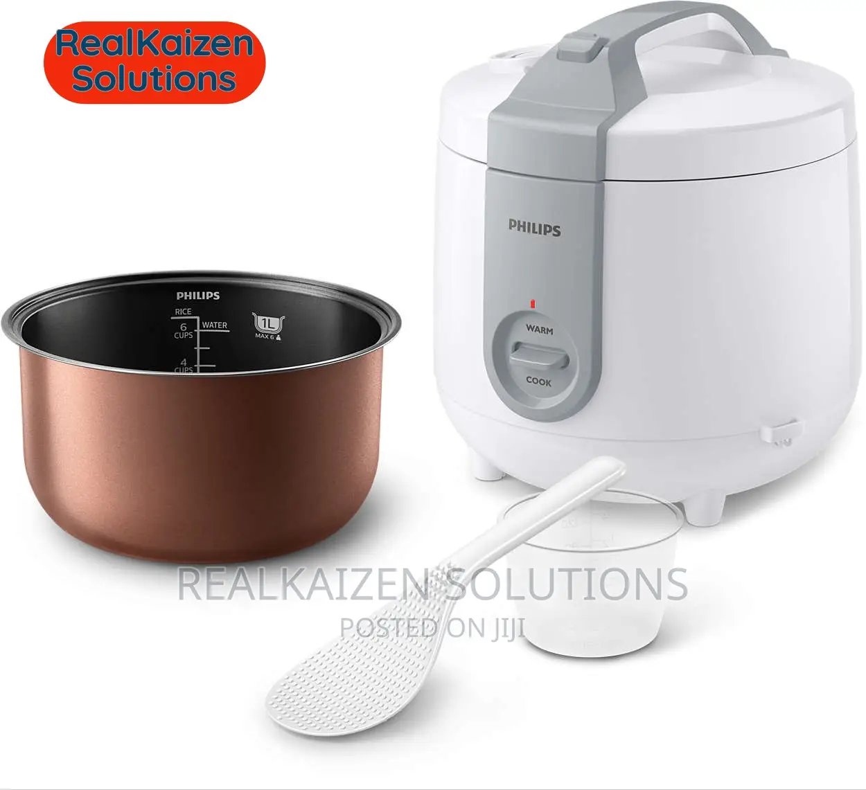 PHILIPS 1.8L 5 Layered Inner Pot Rice Cooker 800W