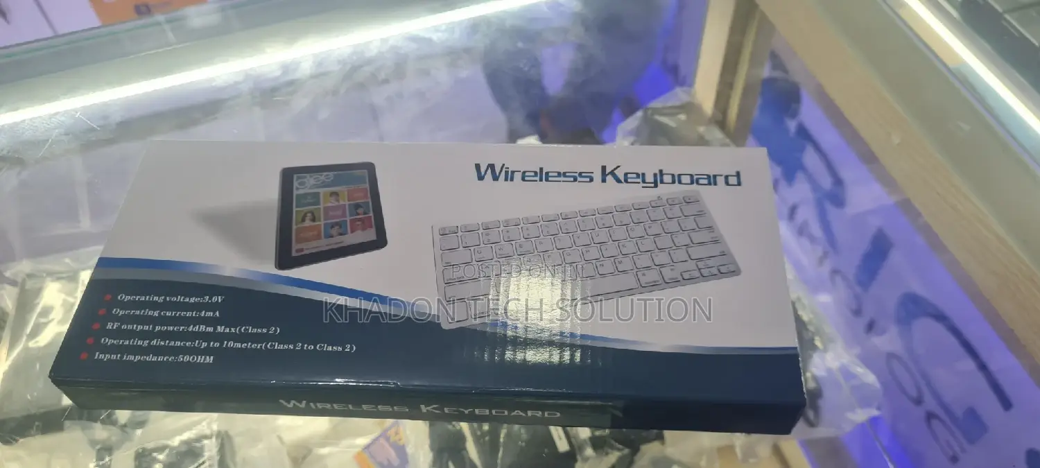 Multimedia Wireless Computer Keyboard