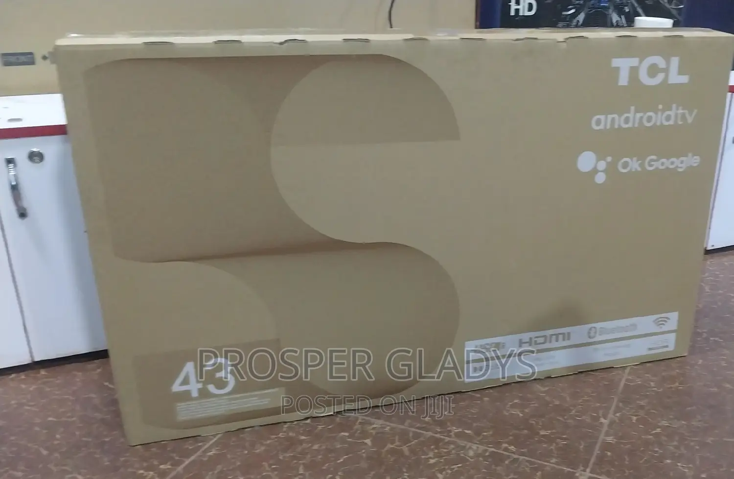 43 Inches Led TCL Smart Digital Flat Screen Flameless.