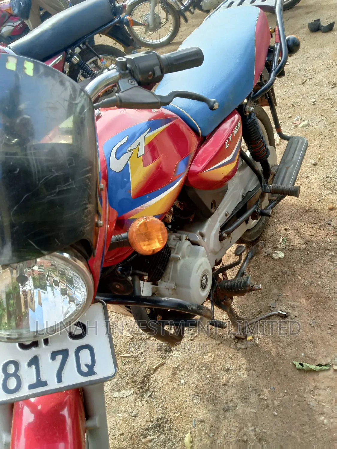 Bajaj CT 110X 2024 Red