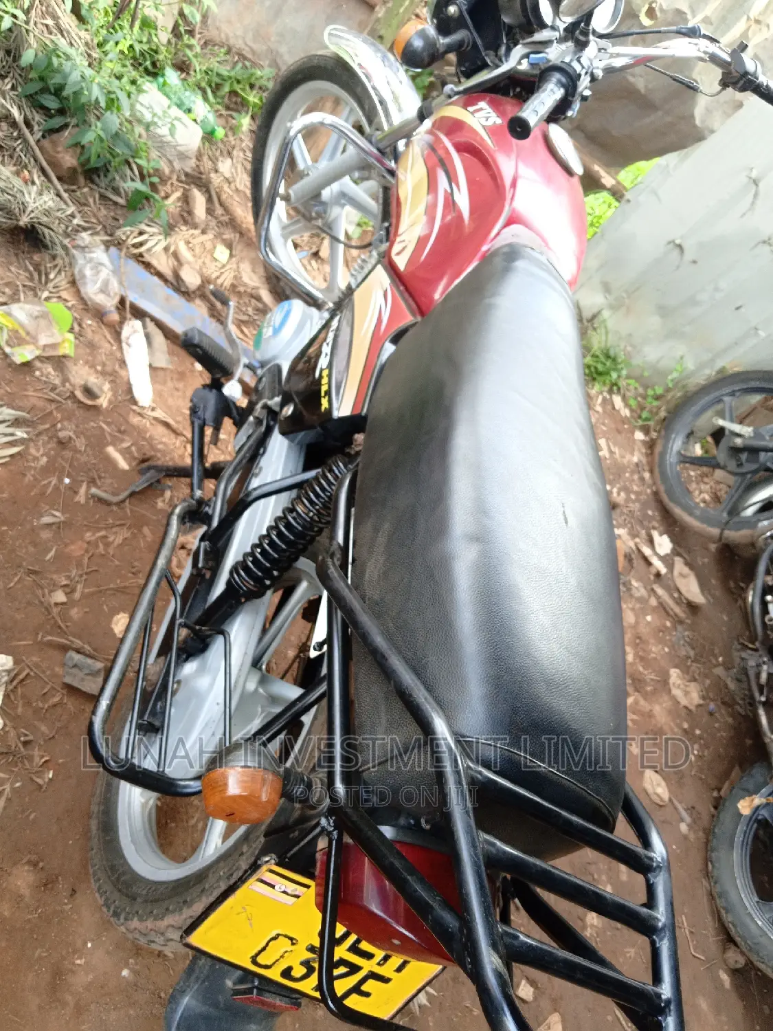 TVS XL 100 2021 Red