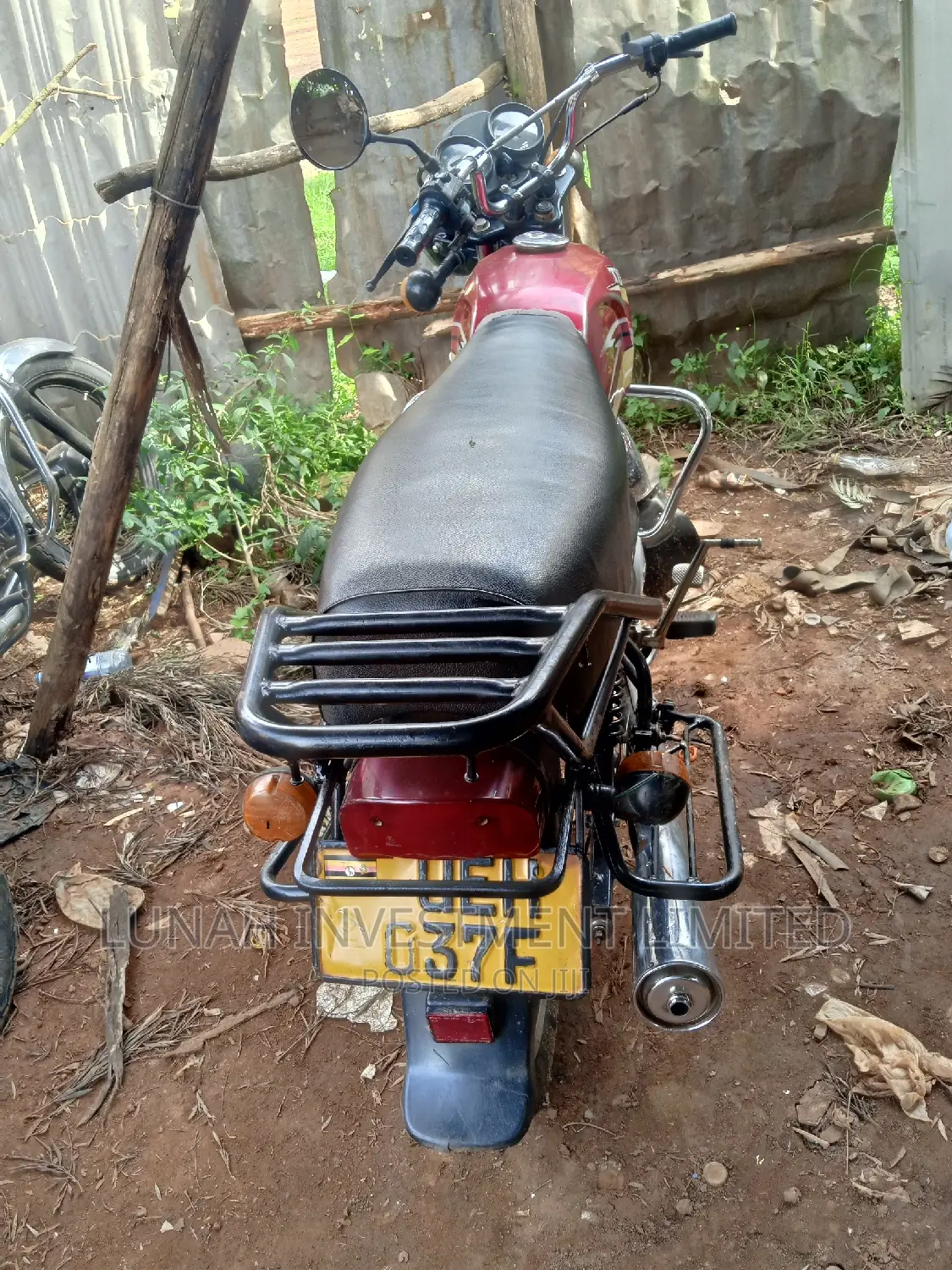 TVS XL 100 2021 Red