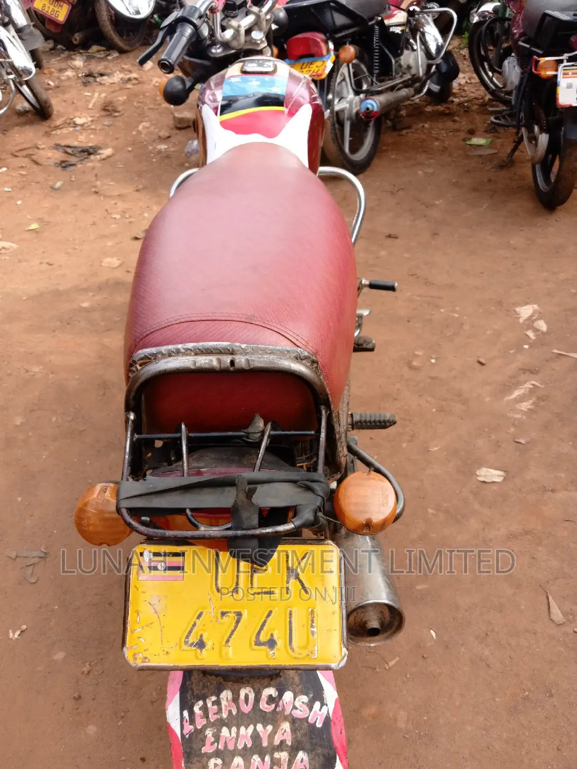 Bajaj Boxer 2021 Red
