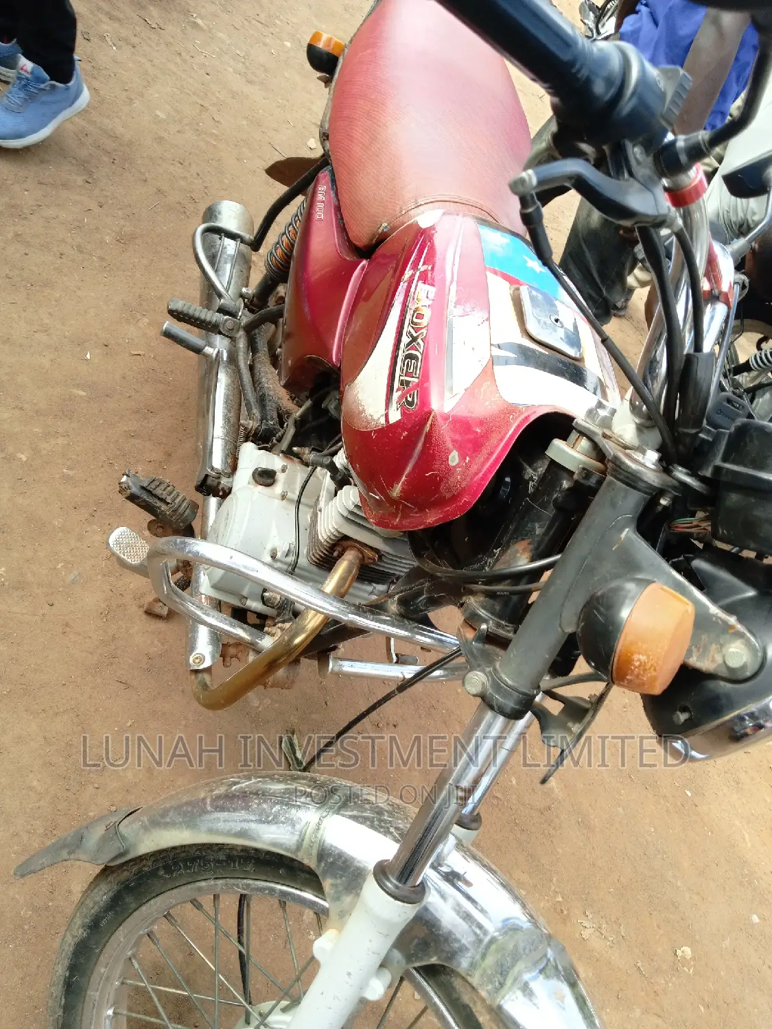 Bajaj Boxer 2021 Red