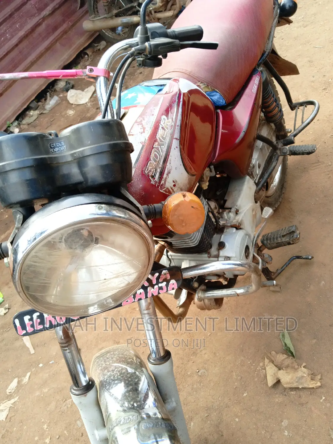 Bajaj Boxer 2021 Red