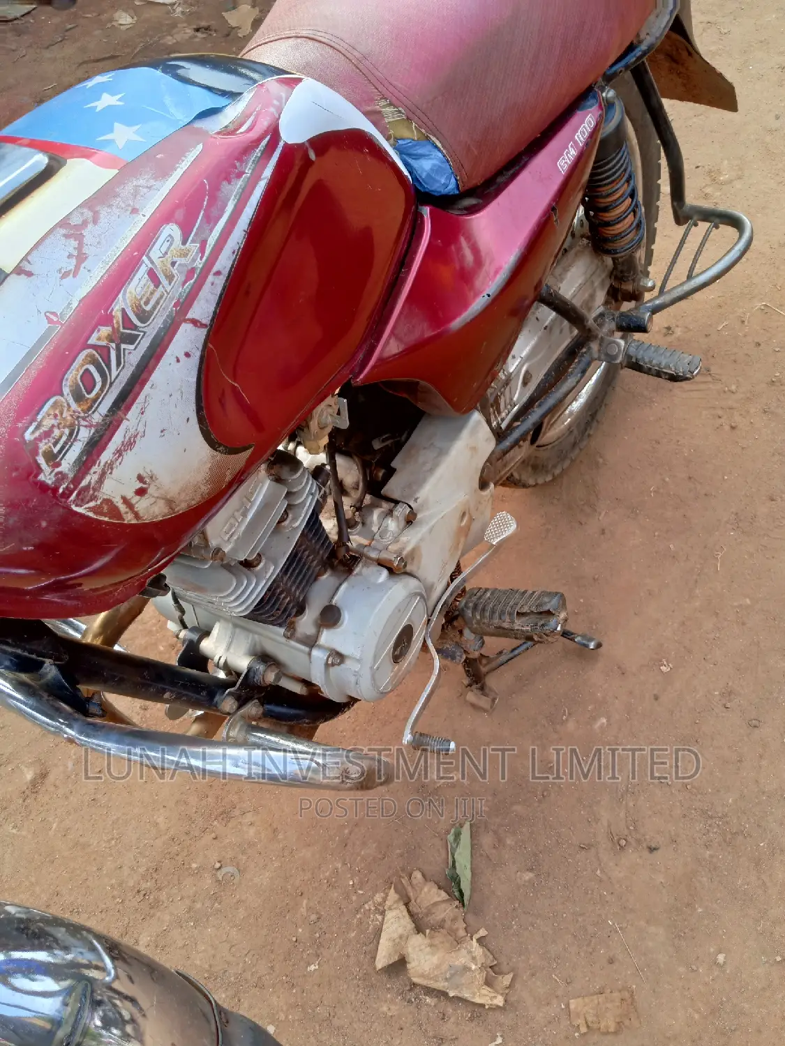 Bajaj Boxer 2022 Red