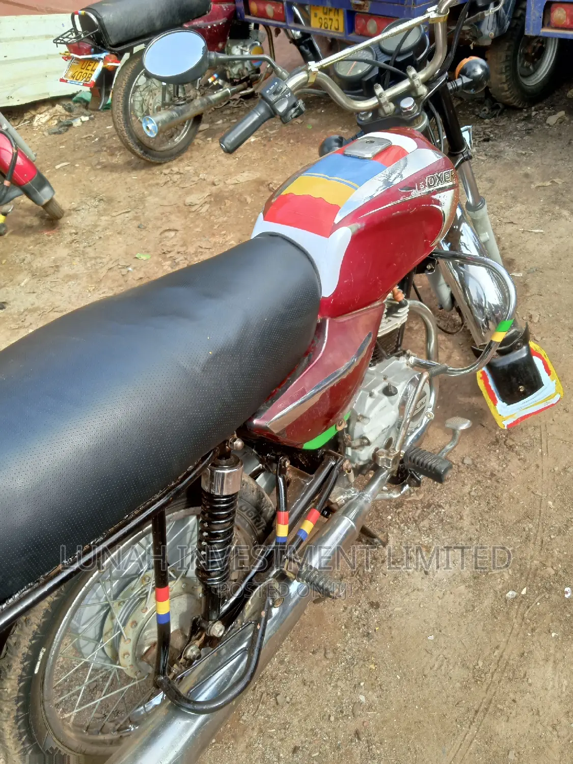 Bajaj Boxer 2022 Red