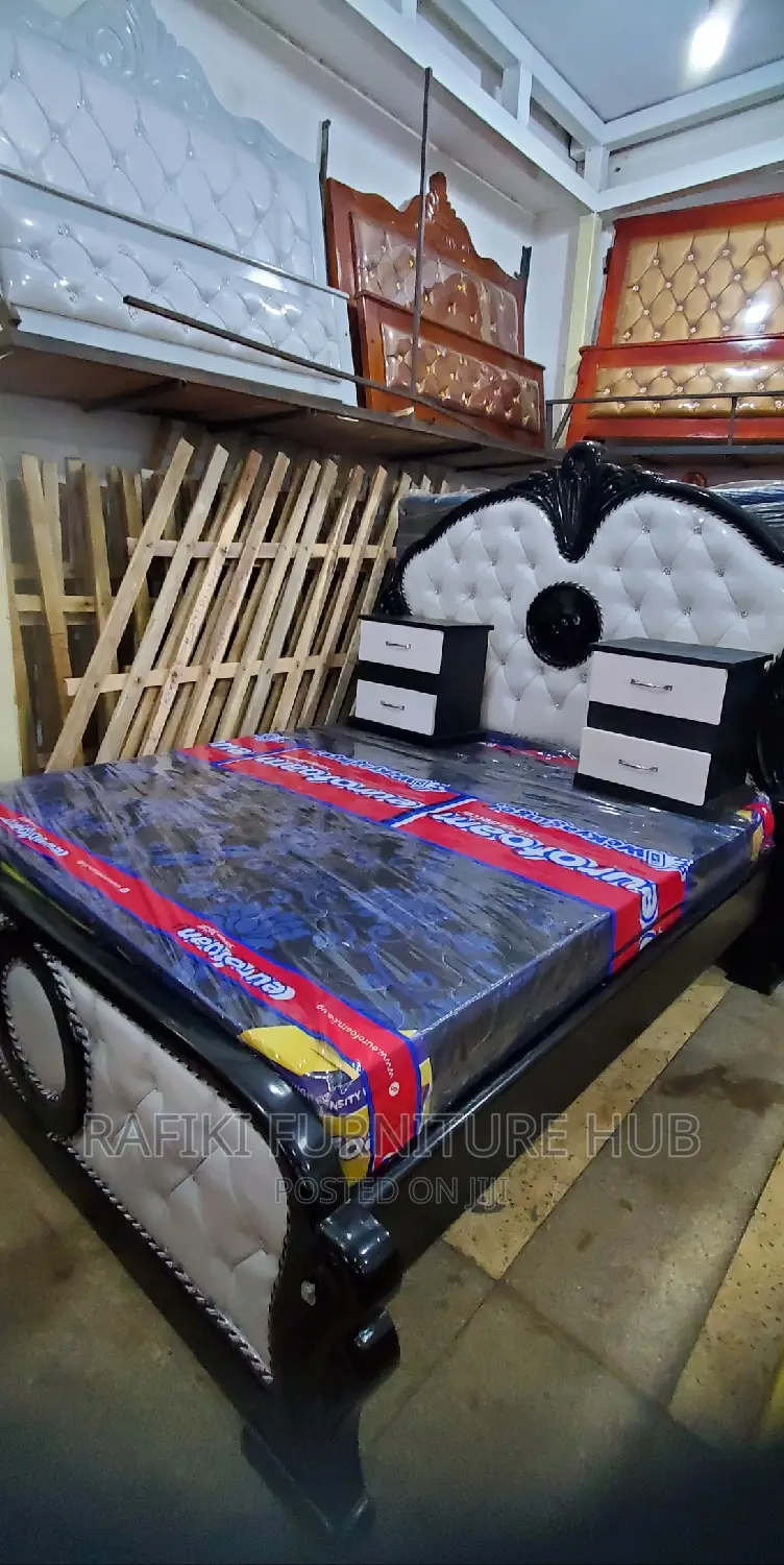 Leather Jaguar Bed 5x6