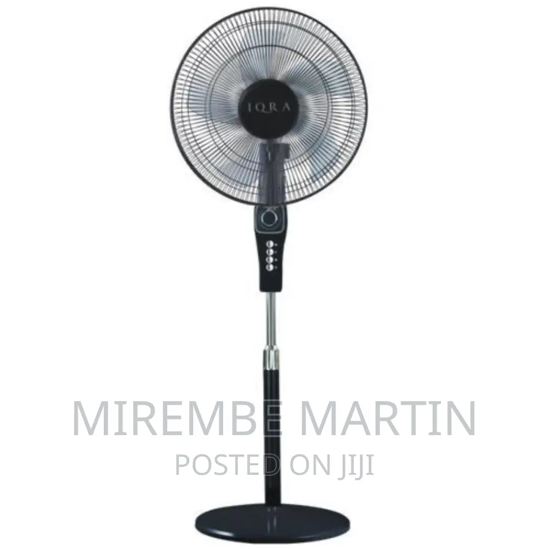 Iqra 16′′ Stand Fan,50W Copper Motor,5 Blades (IQ-SF708)