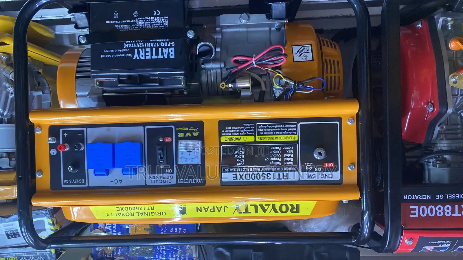 Generator 6.5 Kva Royalty Japan