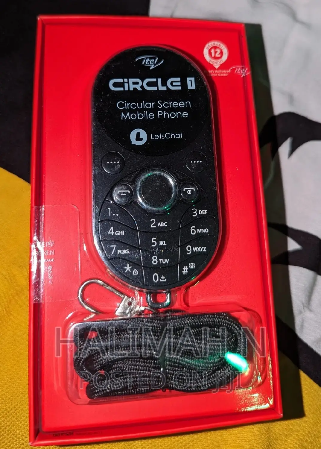 New Itel Circle 1 Black
