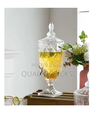 Glass Jar Juice Dispenser