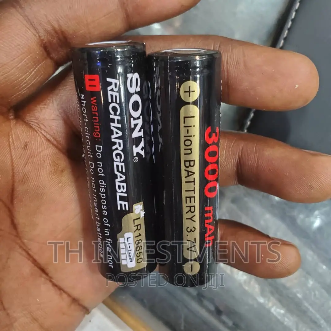 Sony Rechargeable LIR18650 3000mah(A Pair)