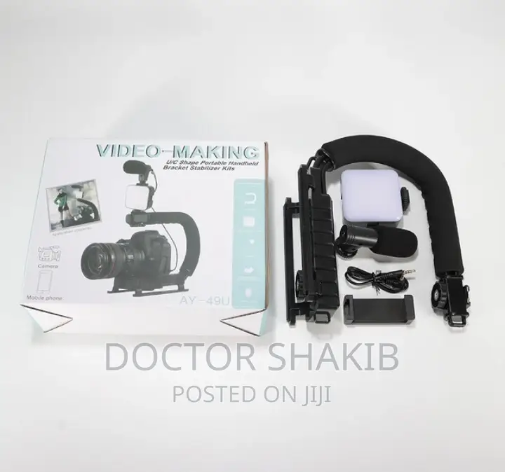 U/C Shape Portable Handheld Video Making Kit