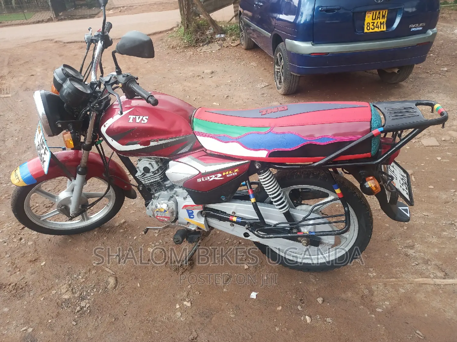 TVS HLX 125 2023 Red