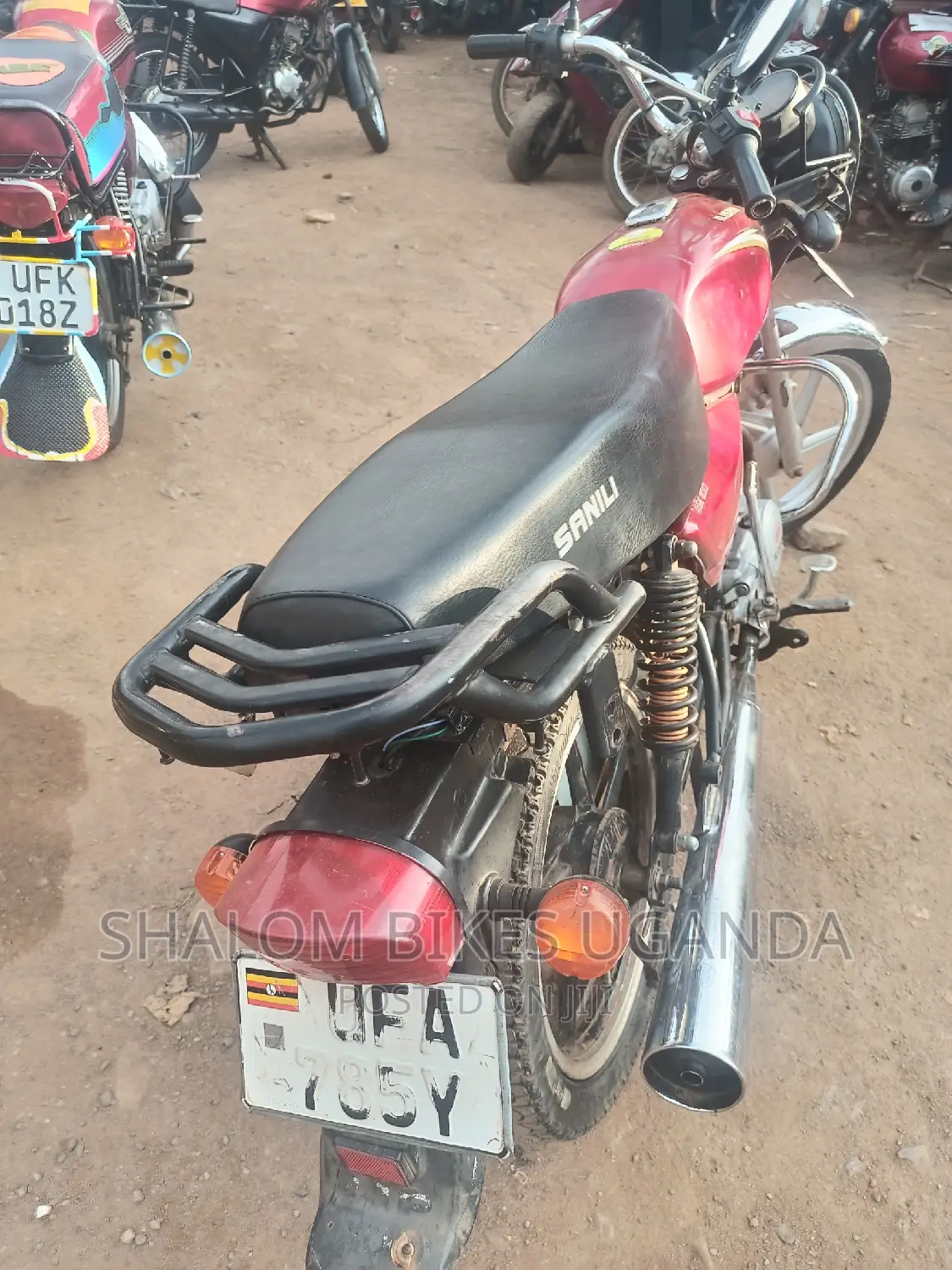 Bajaj Boxer 100 2017 Red