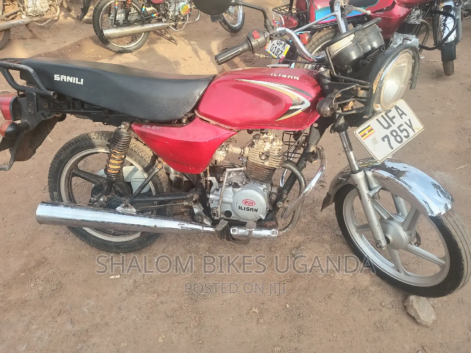 Bajaj Boxer 100 2017 Red