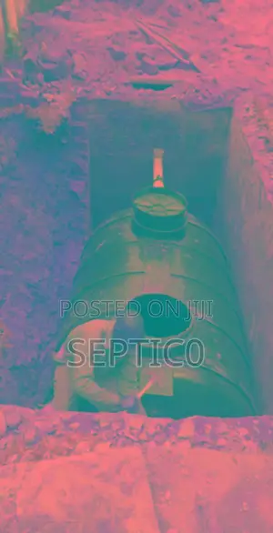 Photo - Plastic Bio-Septic Installation