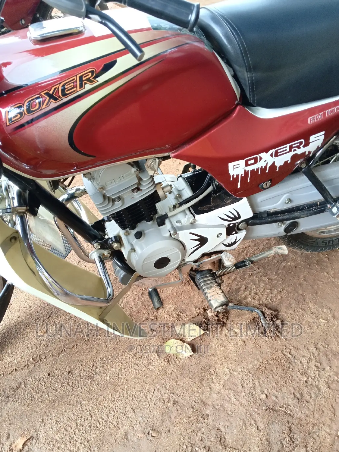 Bajaj Boxer 2022 Red