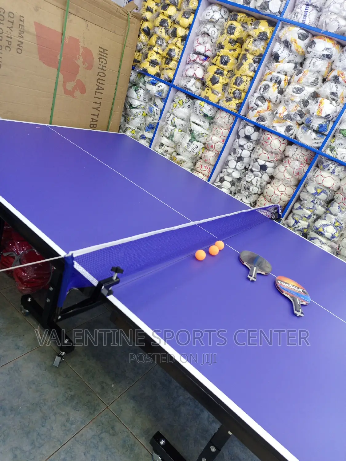 Table Tennis Full Set Standard Size Original Waterproof
