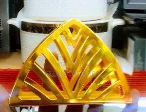 Golden Serviette Holder