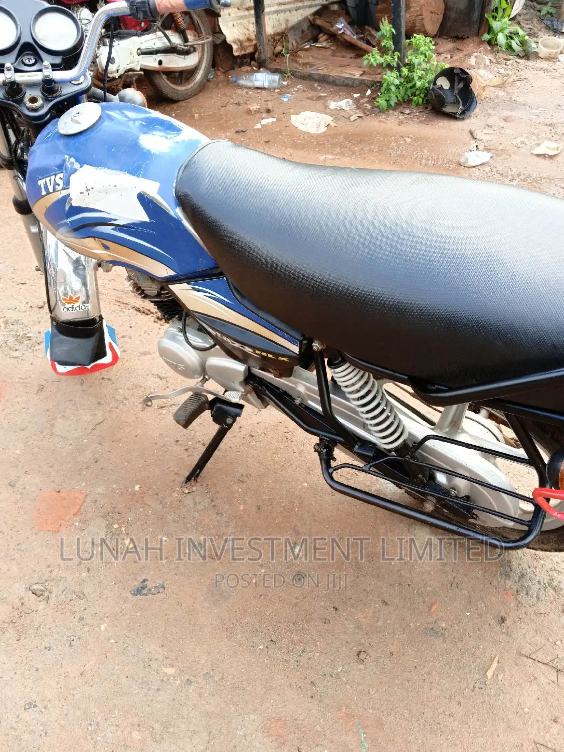 TVS XL 100 2021 Blue