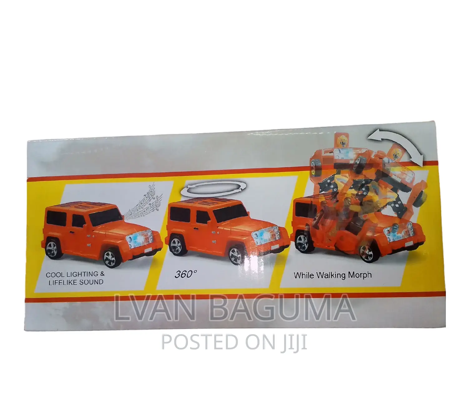 2 in 1 Jeep / Robot Vehicle Transformation Toy for Kids