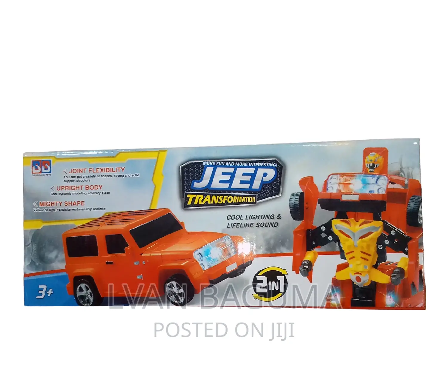 2 in 1 Jeep / Robot Vehicle Transformation Toy for Kids