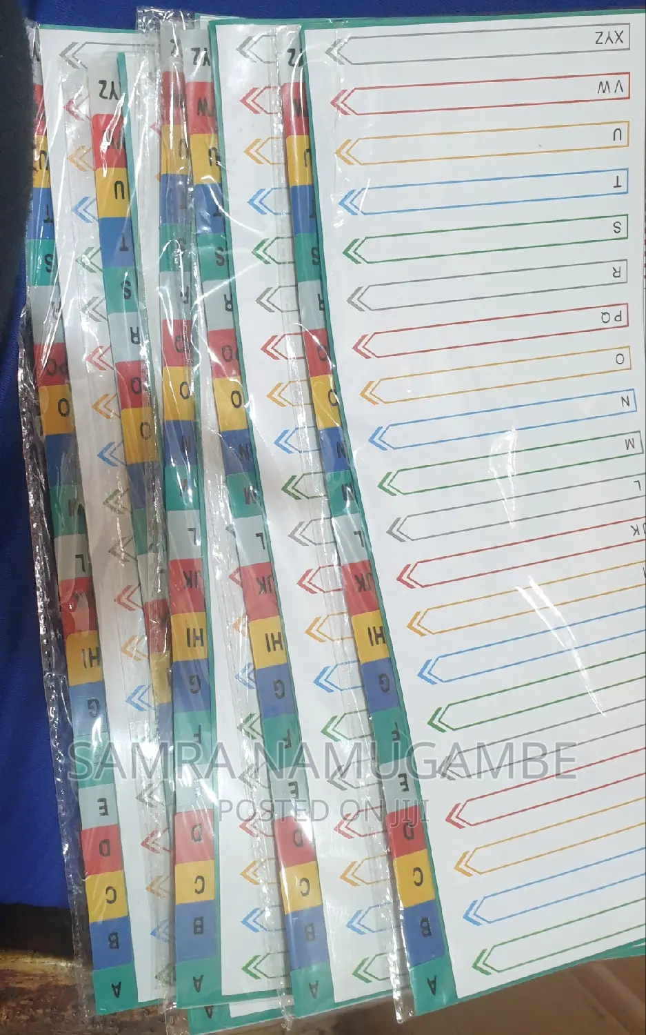 Separators Numbered